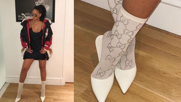 Rihanna bu dəfə bahalı corabı ilə gündəmdə