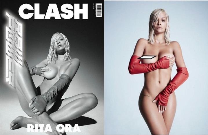 Rita Oradan çılpaq paylaşım