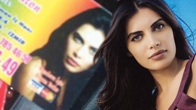 Masaj salonlarına aktrisa Ceren Hindistanın fotosunu vurdular