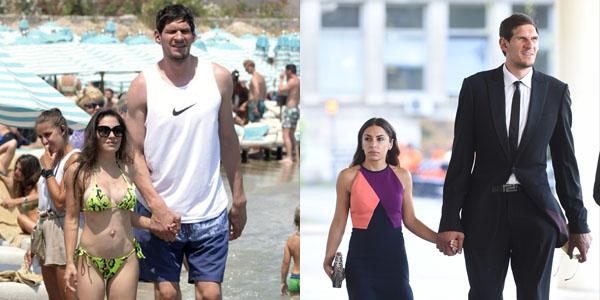 Serbiyalı basketbolçu ətrafdakı insanların diqqətini çəkib