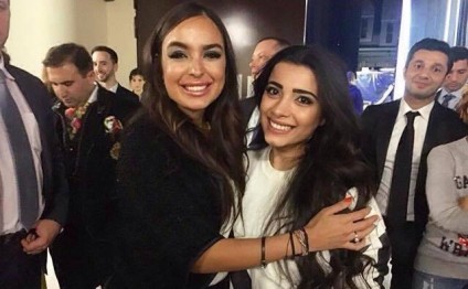 Səmra Leyla Əliyeva ilə bir arada