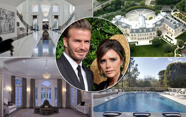 Bekham cütlüyü villa alır - 200 milyona