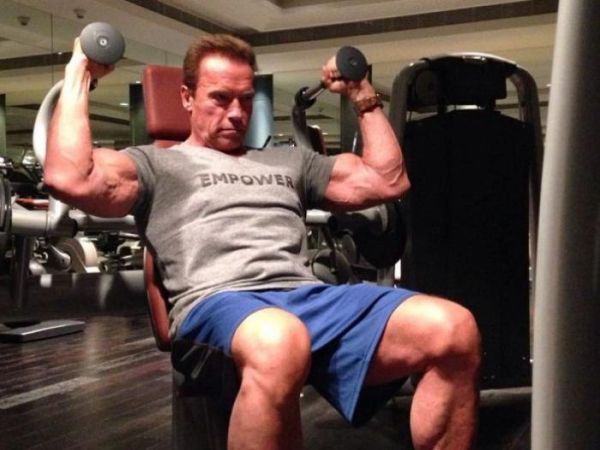 Arnold Şvartsenegger üçün yaş sadəcə rəqəm ifadə edir